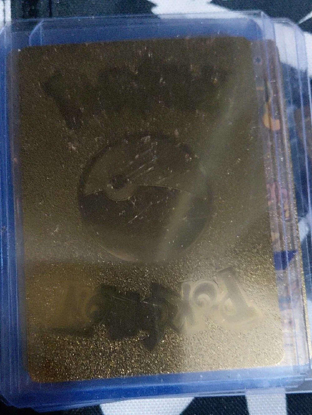 Pikachu Gold Collectible Trading Card